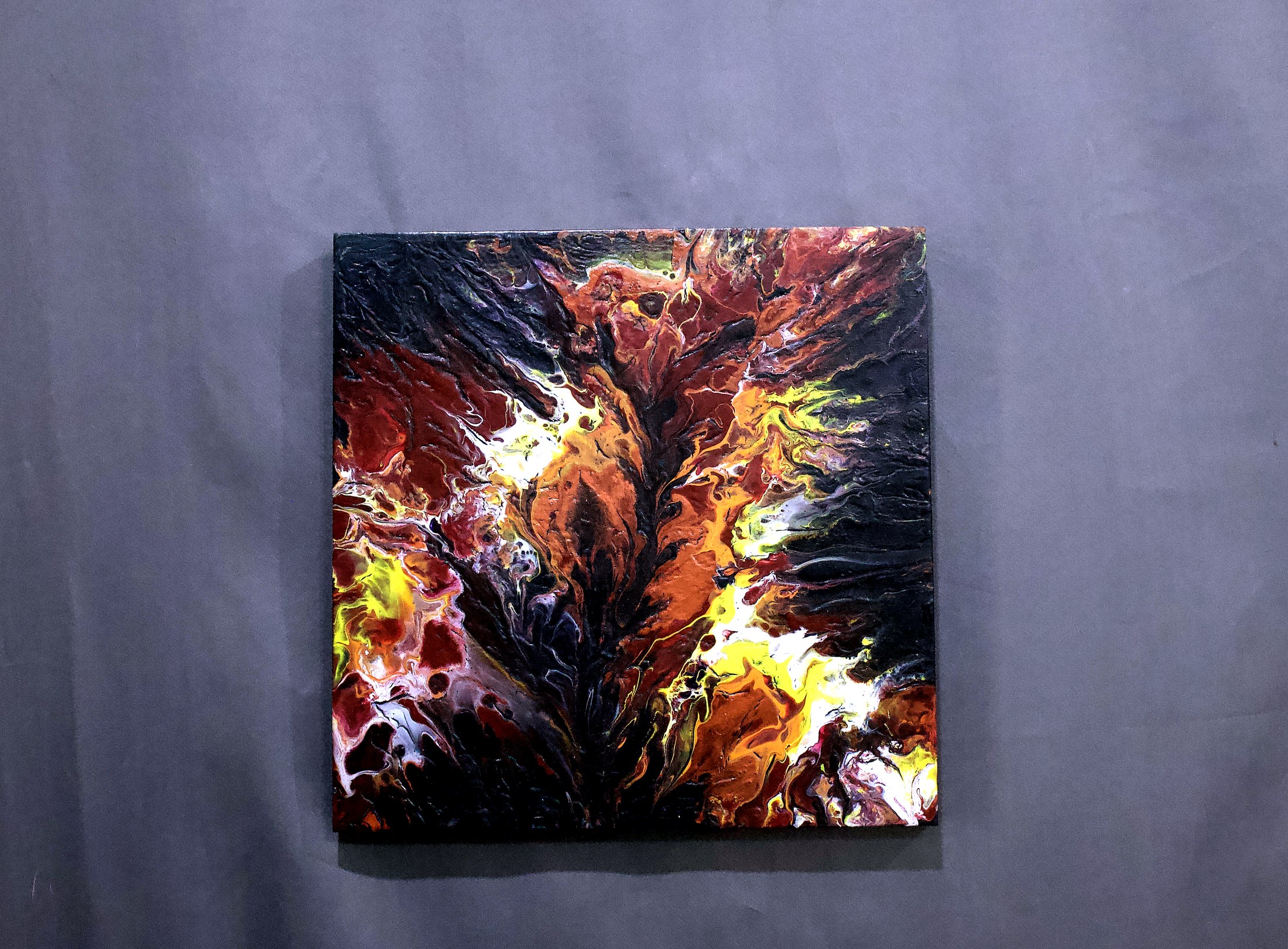 Ember Divide shown in a warm after-hours room study